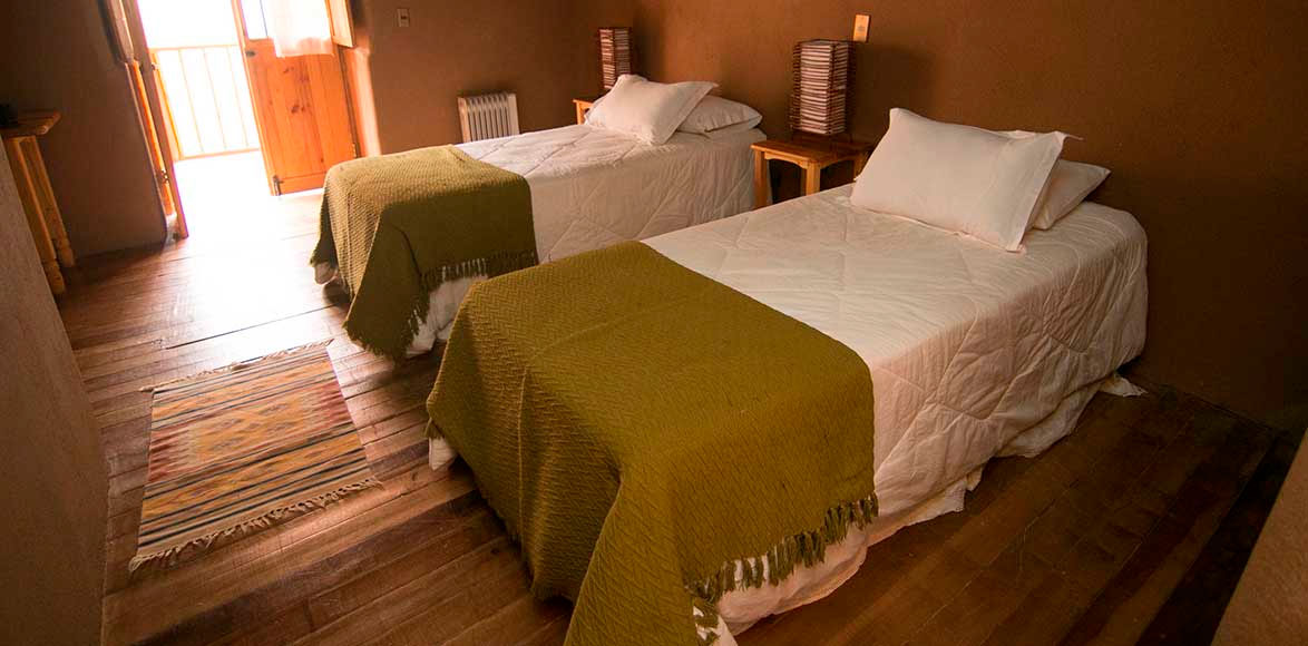 Habitación 2 camas plaza